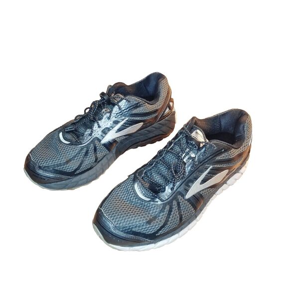 Brooks Beast 16 Men Size 11 Wide 4E Black Gray Running Shoes Sneaker 1102274E017 main image 6